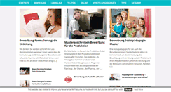 Desktop Screenshot of bewerbungsplan.de